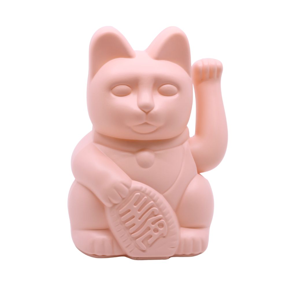 Maneki Neko - Glückskatze S - rosa