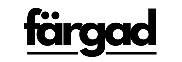 Färgad